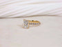 Ring size 7.5 in yellow gold