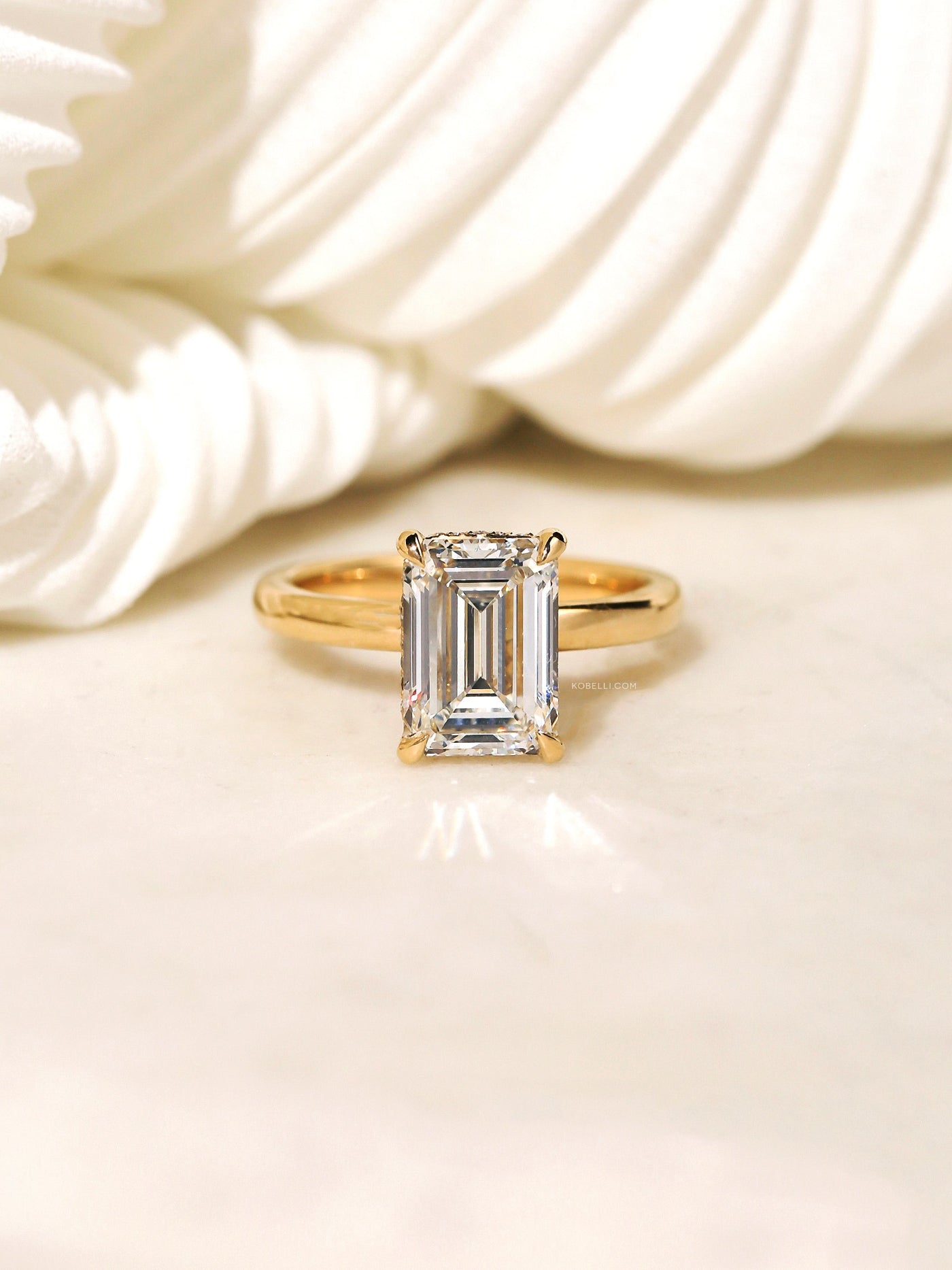 Four Carat Emerald Diamond Center