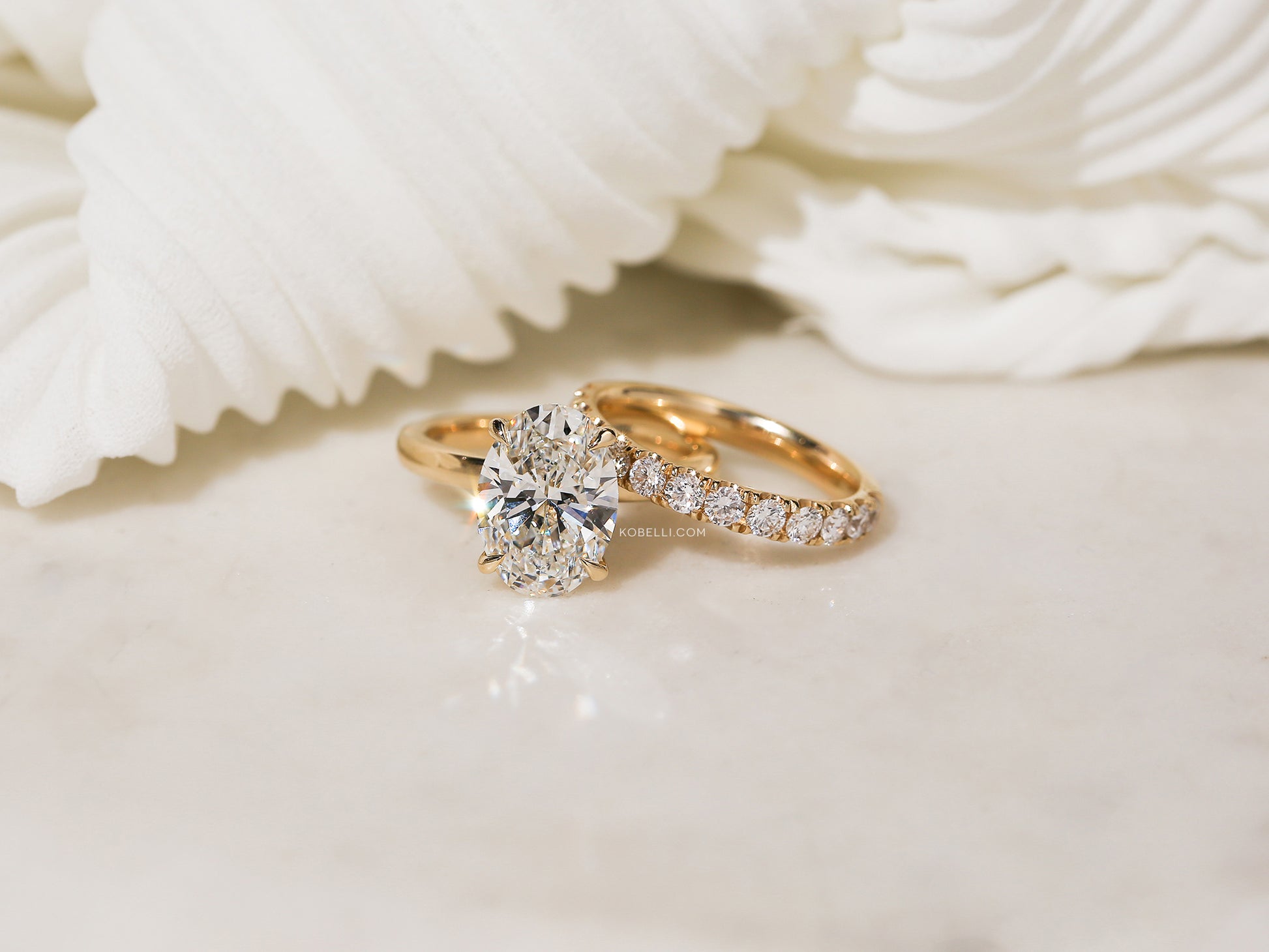 Sample of Jovie Ring with Florence Band