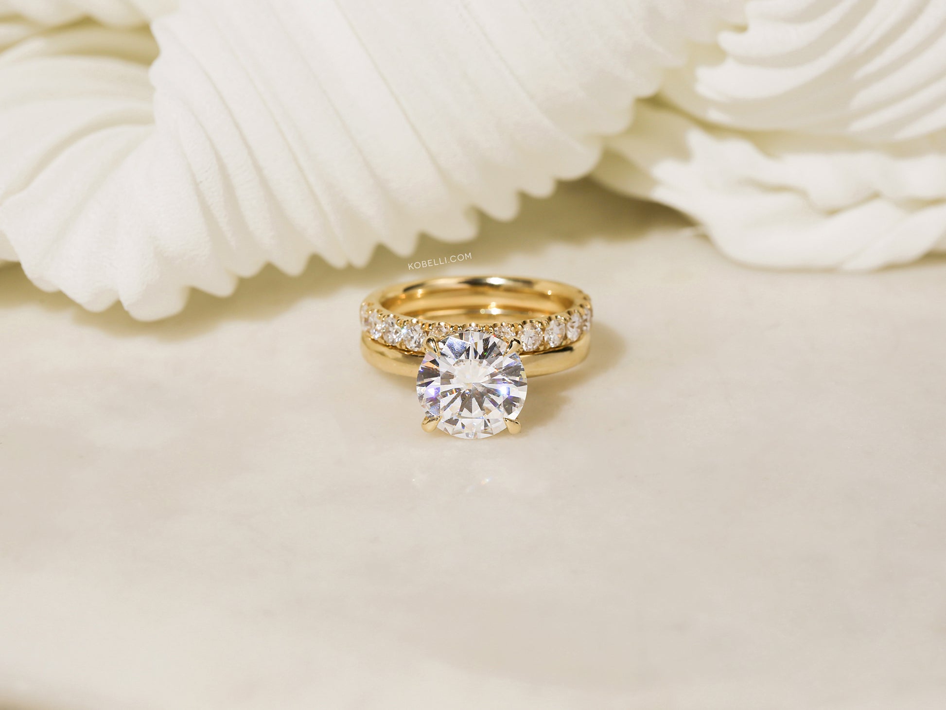 Sample stacked with Florence Ring over the Verona Ring