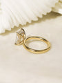 Solid plain gold band