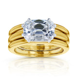 3 Carat Old Mine Lab Grown Diamond Charli Ring