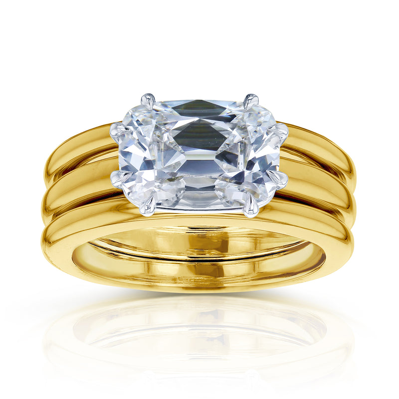 3 Carat Old Mine Lab Grown Diamond Charli Ring