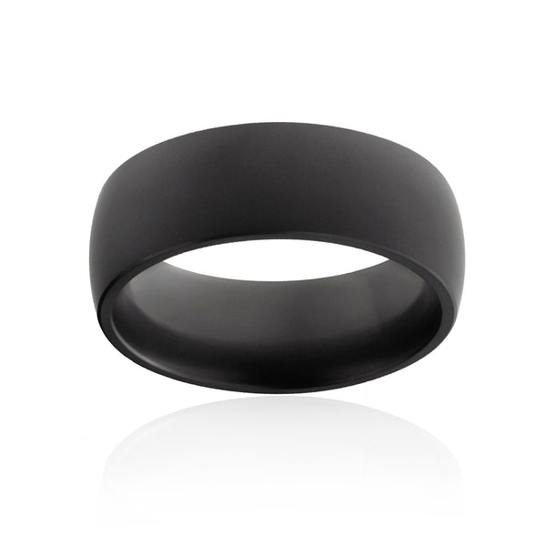 8mm Elysium Domed Matte Sebastian Ring