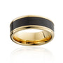 8mm Elysium Yellow Gold Edwin Ring