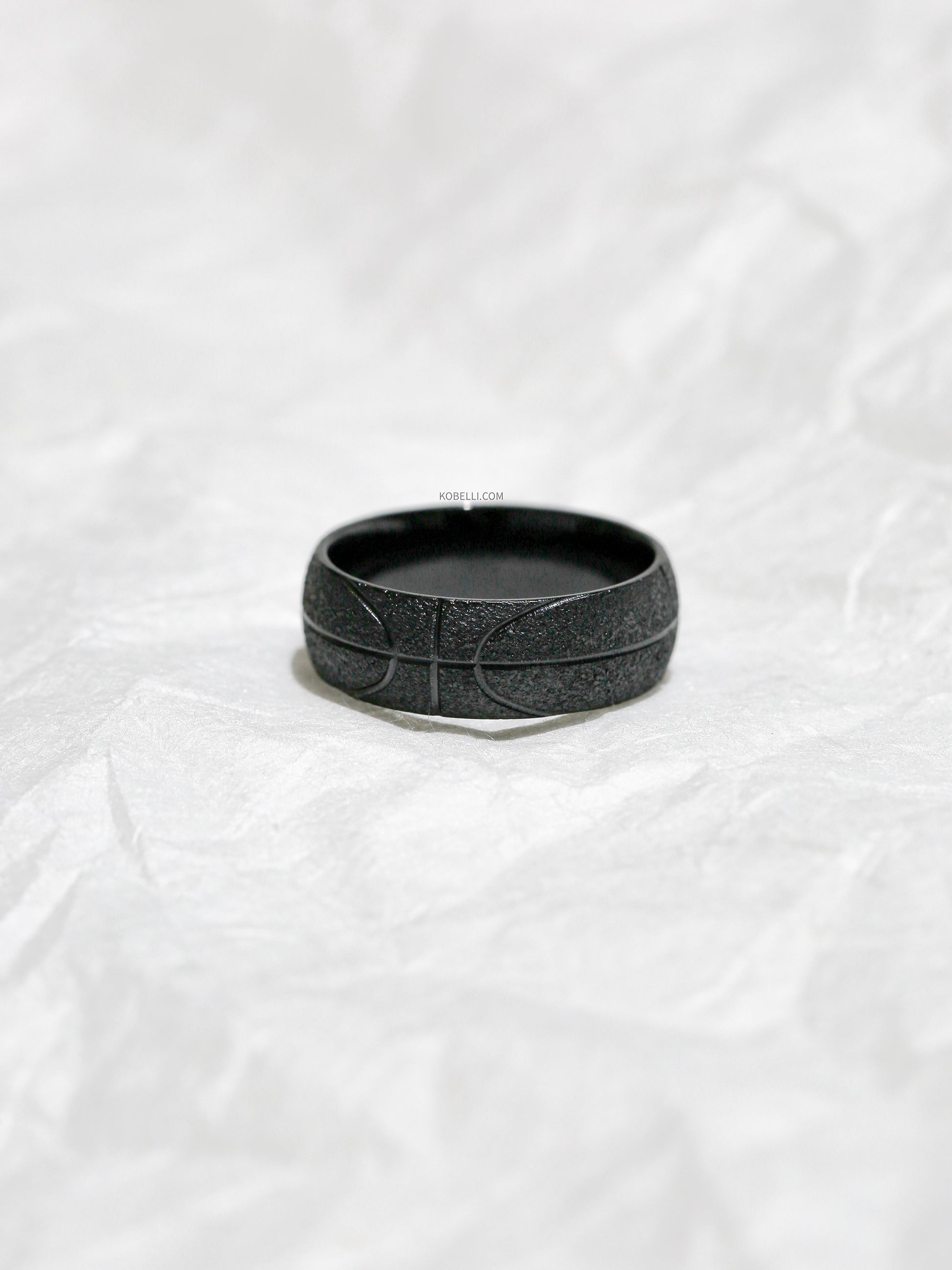 8mm Champion Charcoal Ring