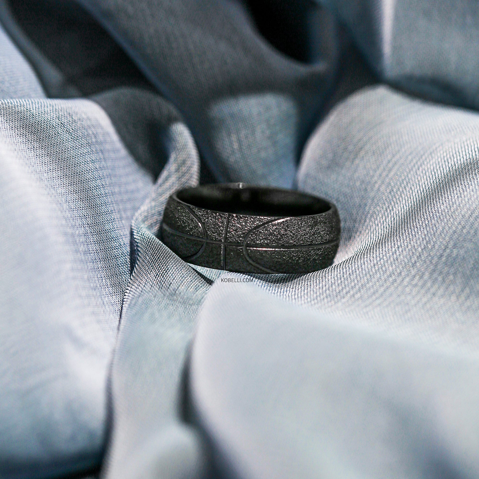 8mm Champion Charcoal Ring
