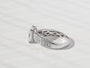 Kobelli Radiant Moissanite & Diamond Ring