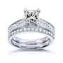 1.8 Carat Moissanite Princess Sophie Bridal Set
