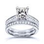 2.1 Carat Moissanite Princess Sophie Bridal Set