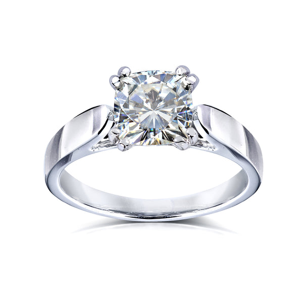 1.1 Carat Moissanite Vanessa Cushion Ring