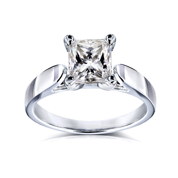 0.9 Carat Moissanite Vanessa Princess Ring