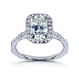 1.5 Carat Moissanite Radiant Original Ring