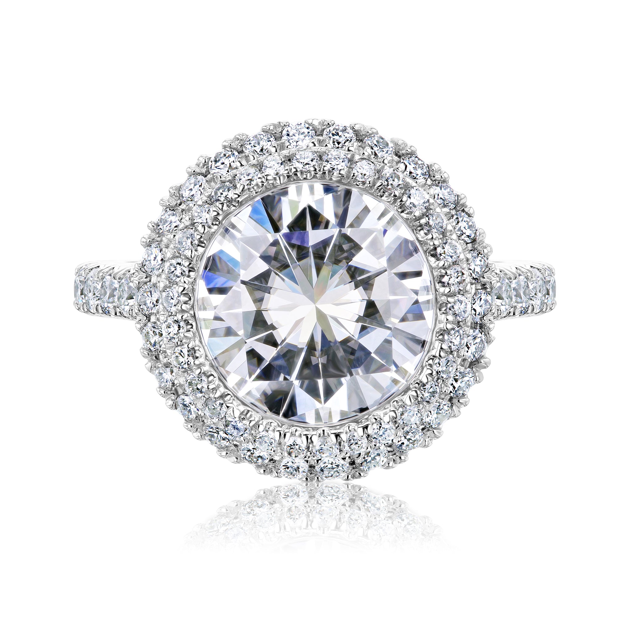 5.8 Carat Moissanite Portia Ring