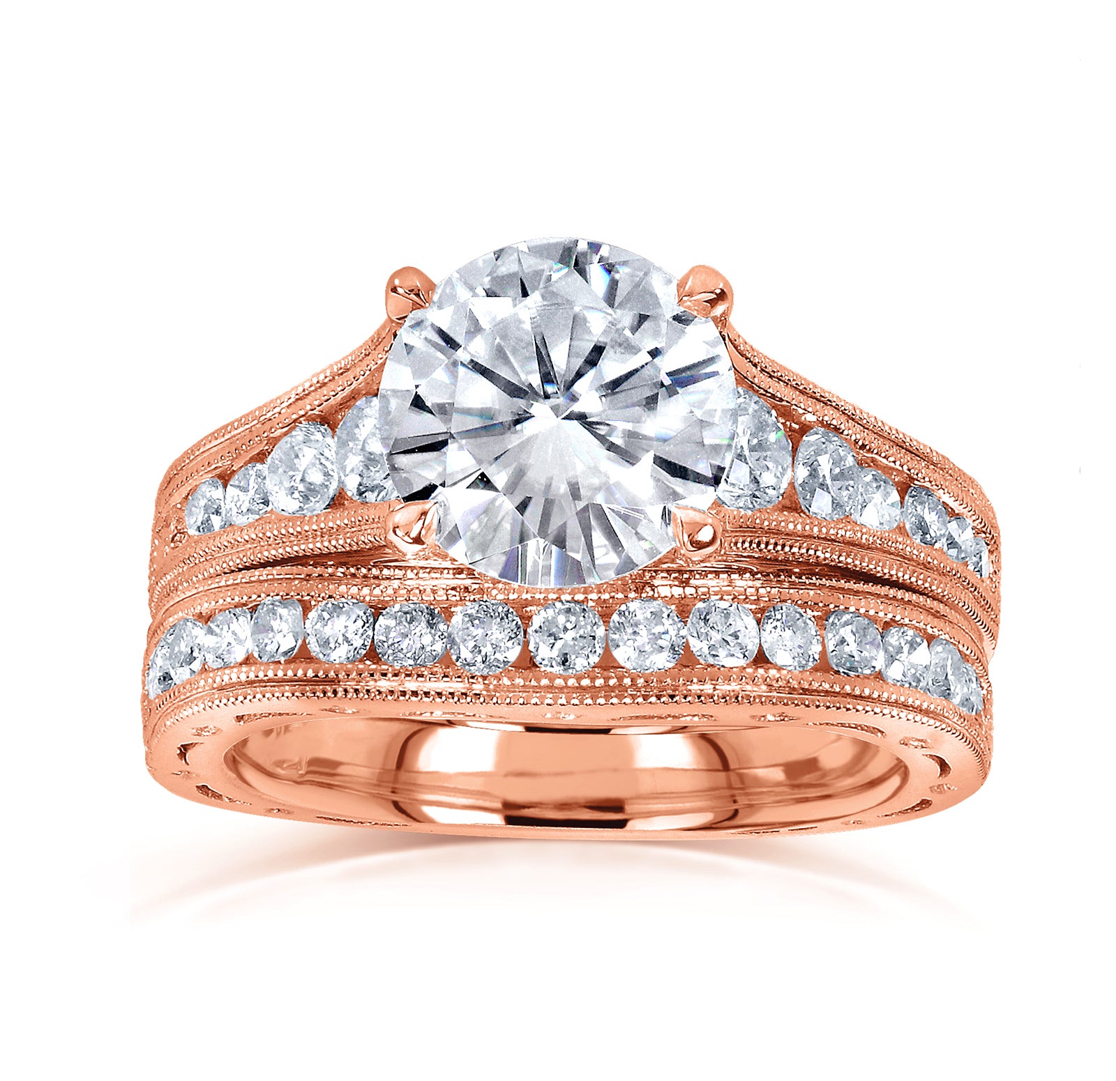 2.9 Carat Moissanite Half Eternity Winter Set