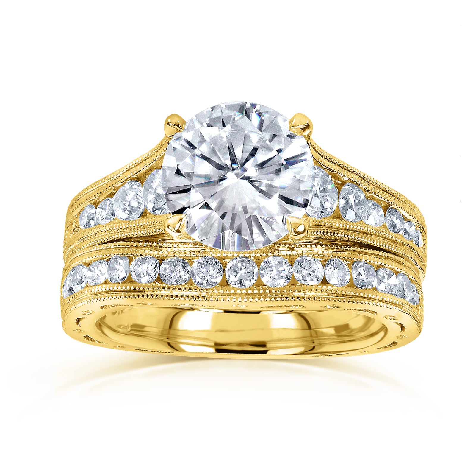2.9 Carat Moissanite Half Eternity Winter Set