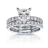 2.4 Carat Moissanite Princess Lyon Bridal