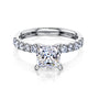 1.9 Carat Princess Lyon Ring - white gold option