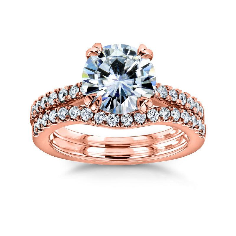 2.3ct Tiffany Pink Bridal Set (DEF/VS)