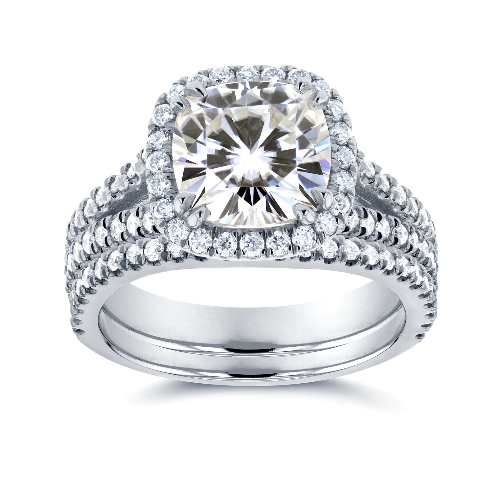 2.7 Carat Moissanite Malta Bridal Set