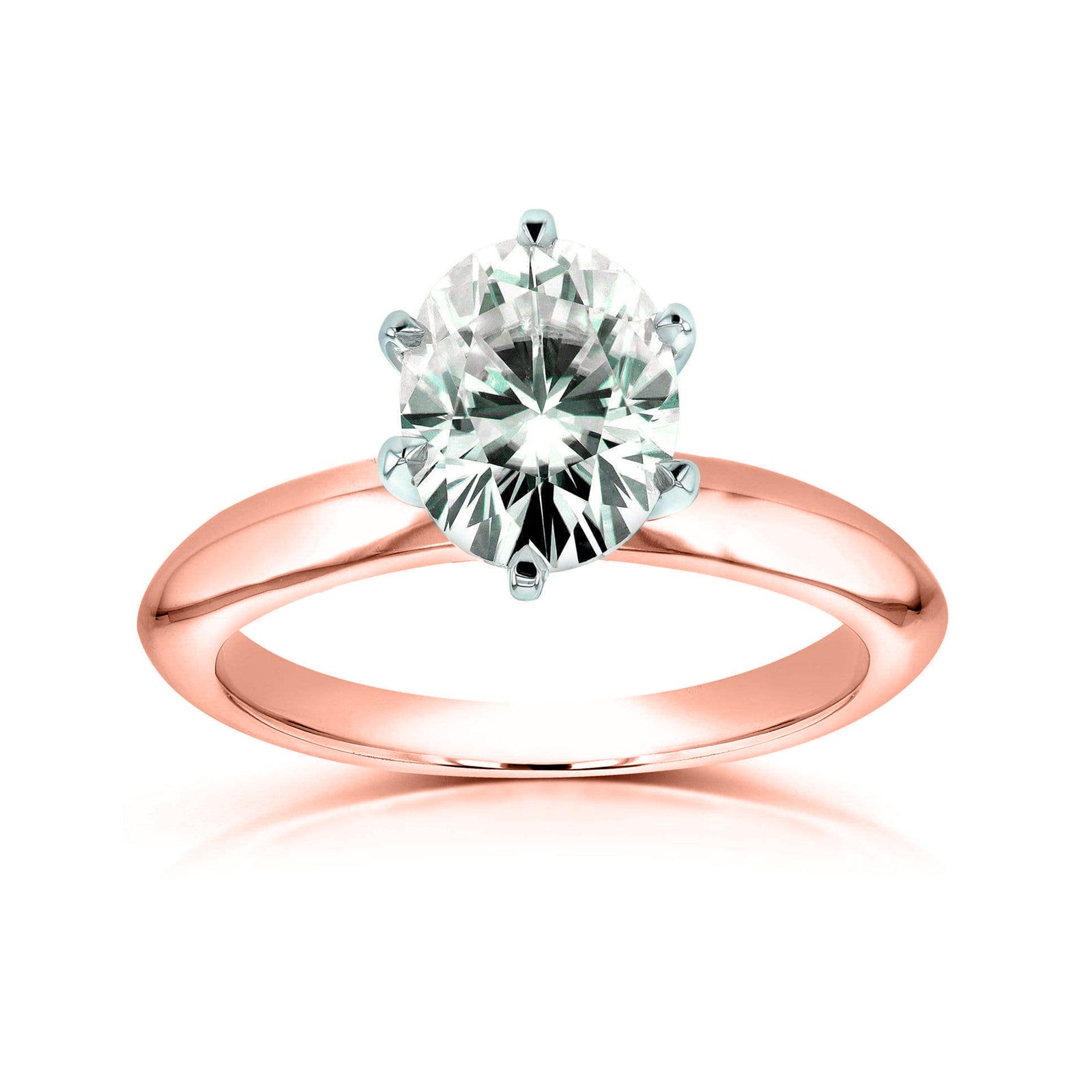 1.5 Carat Moissanite Solitaire 6-Prong Joan Ring