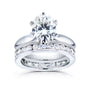 3.1 Carat Moissanite 6-Prong Joan Bridal Set