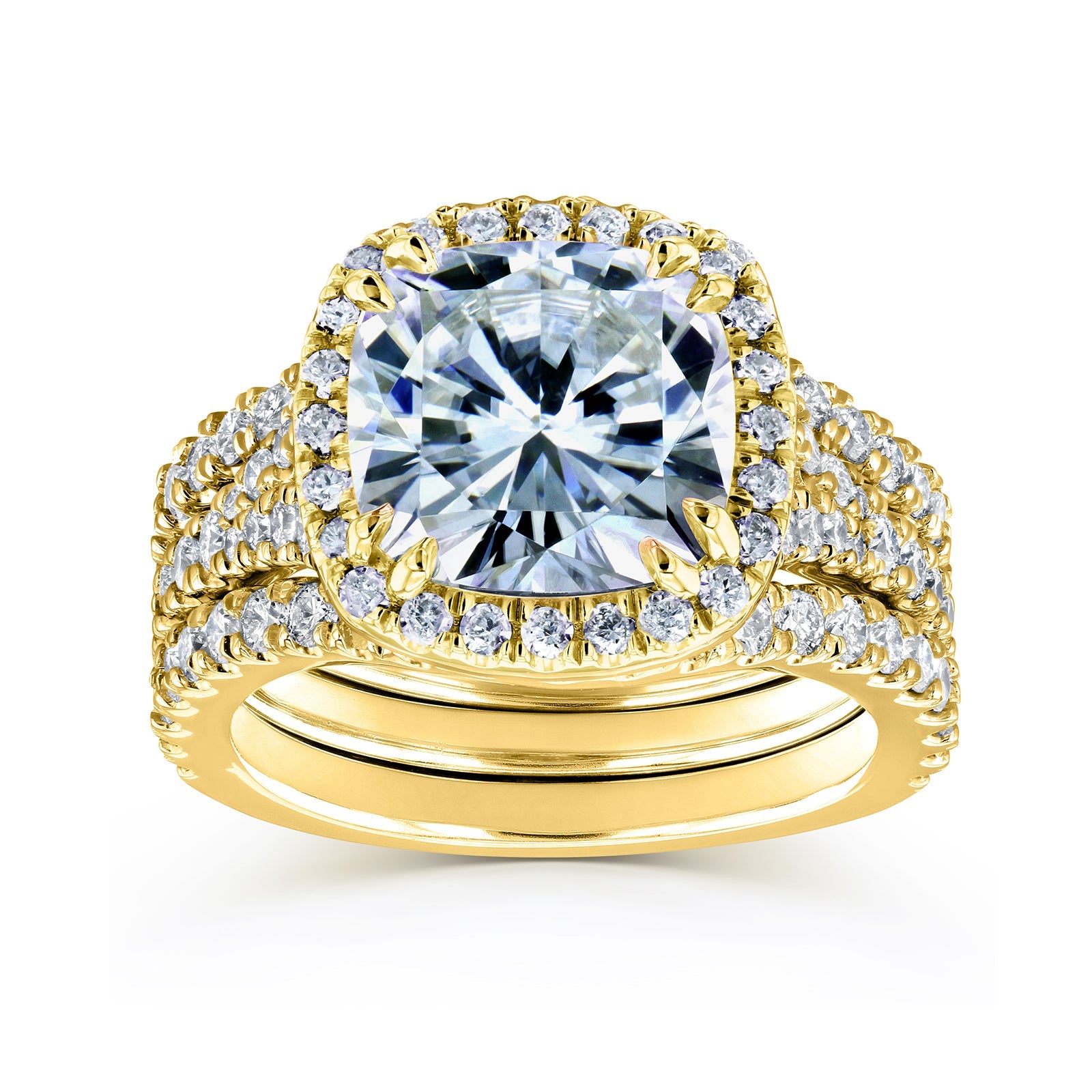 Lab Grown Diamond Cushion Vienna Ring