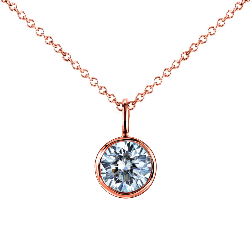 1 Carat Moissanite White Fumiko Necklace