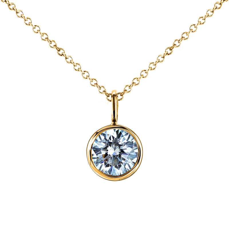 1 Carat Moissanite White Fumiko Necklace