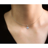 1 Carat Moissanite White Fumiko Necklace