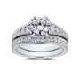 1.45 Carat Moissanite Augustina Bridal Set (DEF/VS)