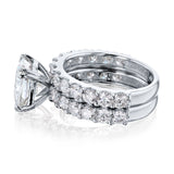 4.9 Carat Lab Grown Diamond Lorette Bridal Set