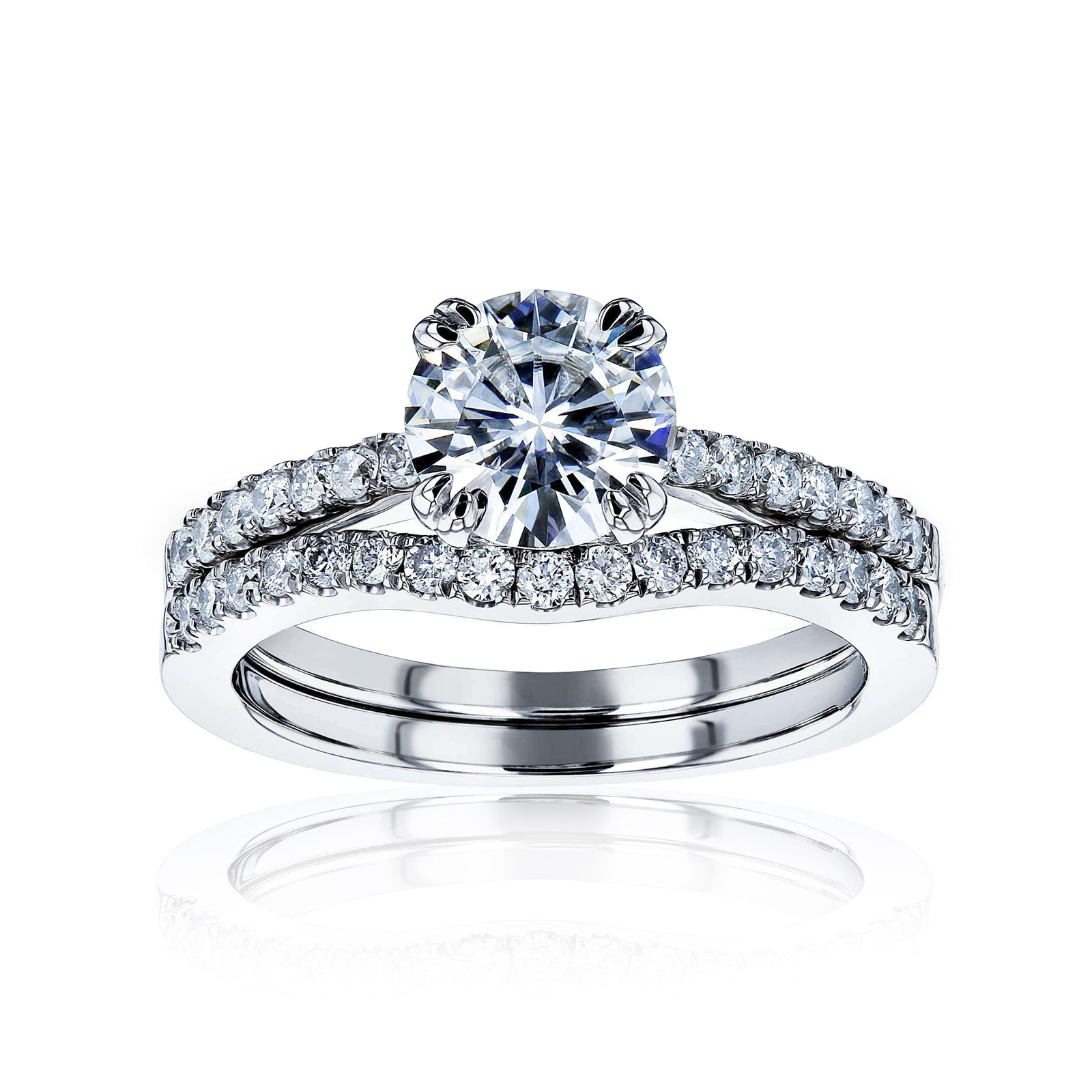 1.4 Carat Moissanite Madison Bridal Set