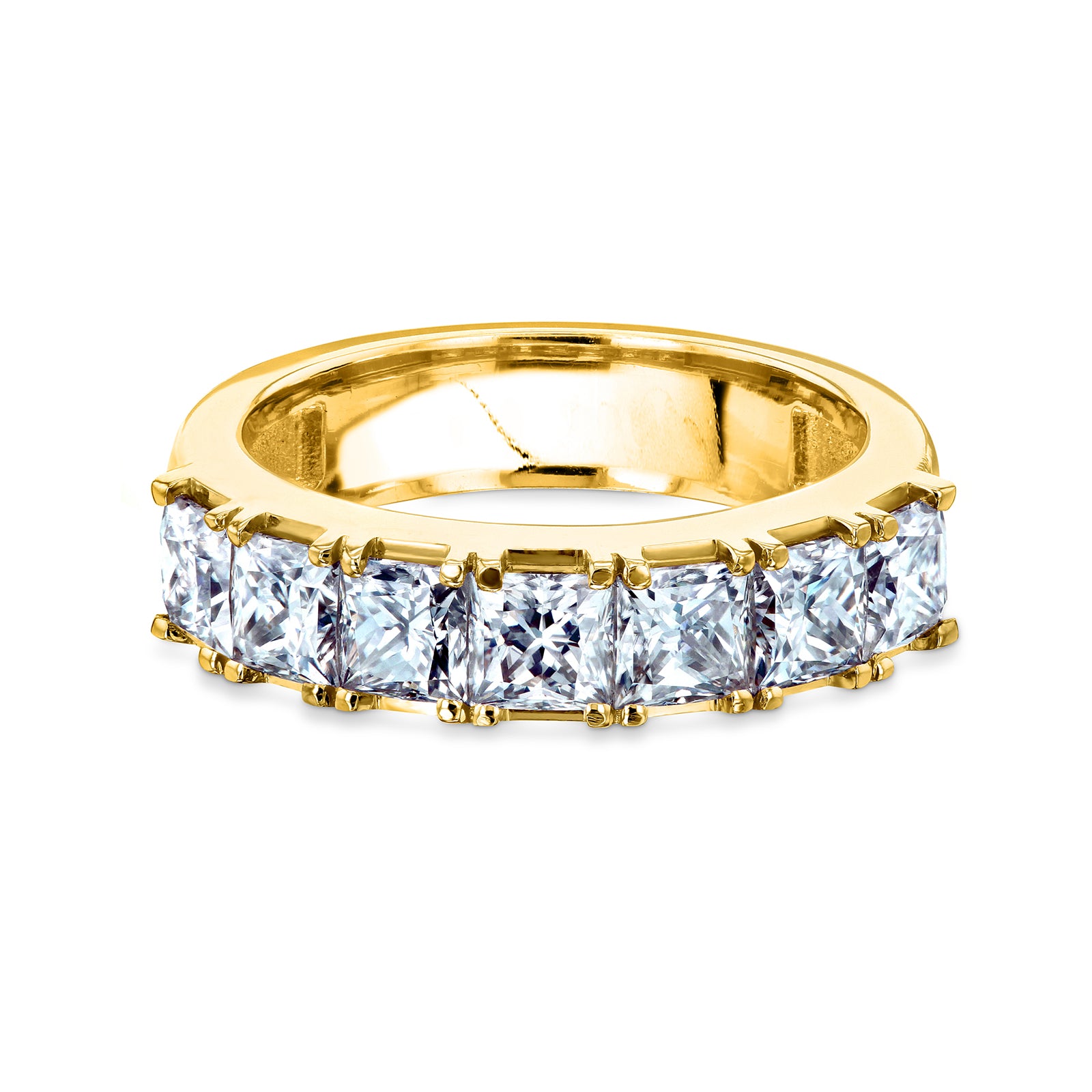1.75 Carat Moissanite Princess Ring