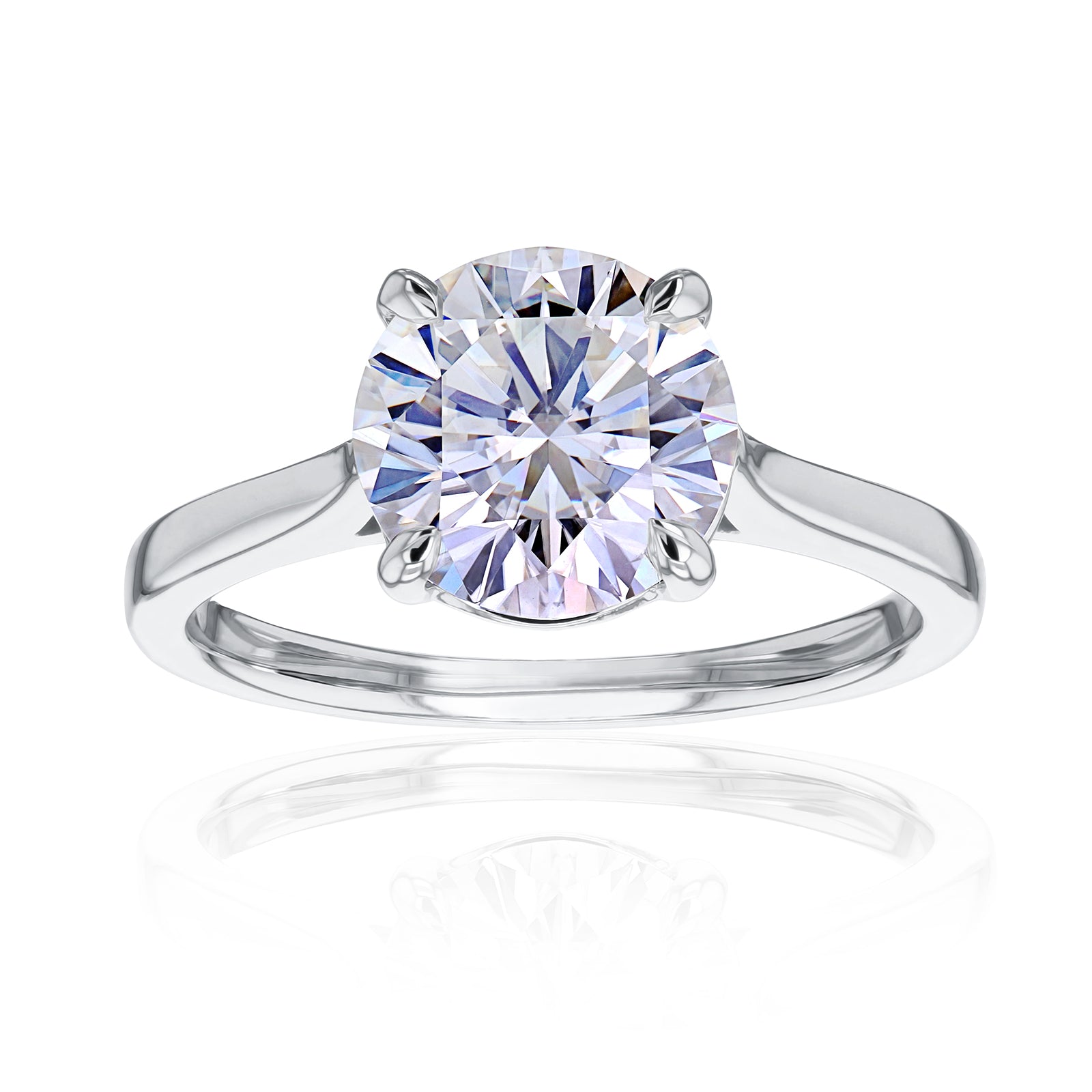2 Carat Solitaire Melinda Ring in White Gold