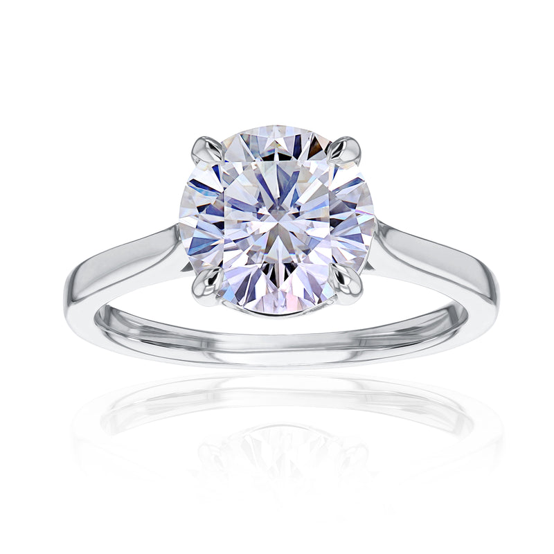 2 Carat Solitaire Melinda Ring in White Gold