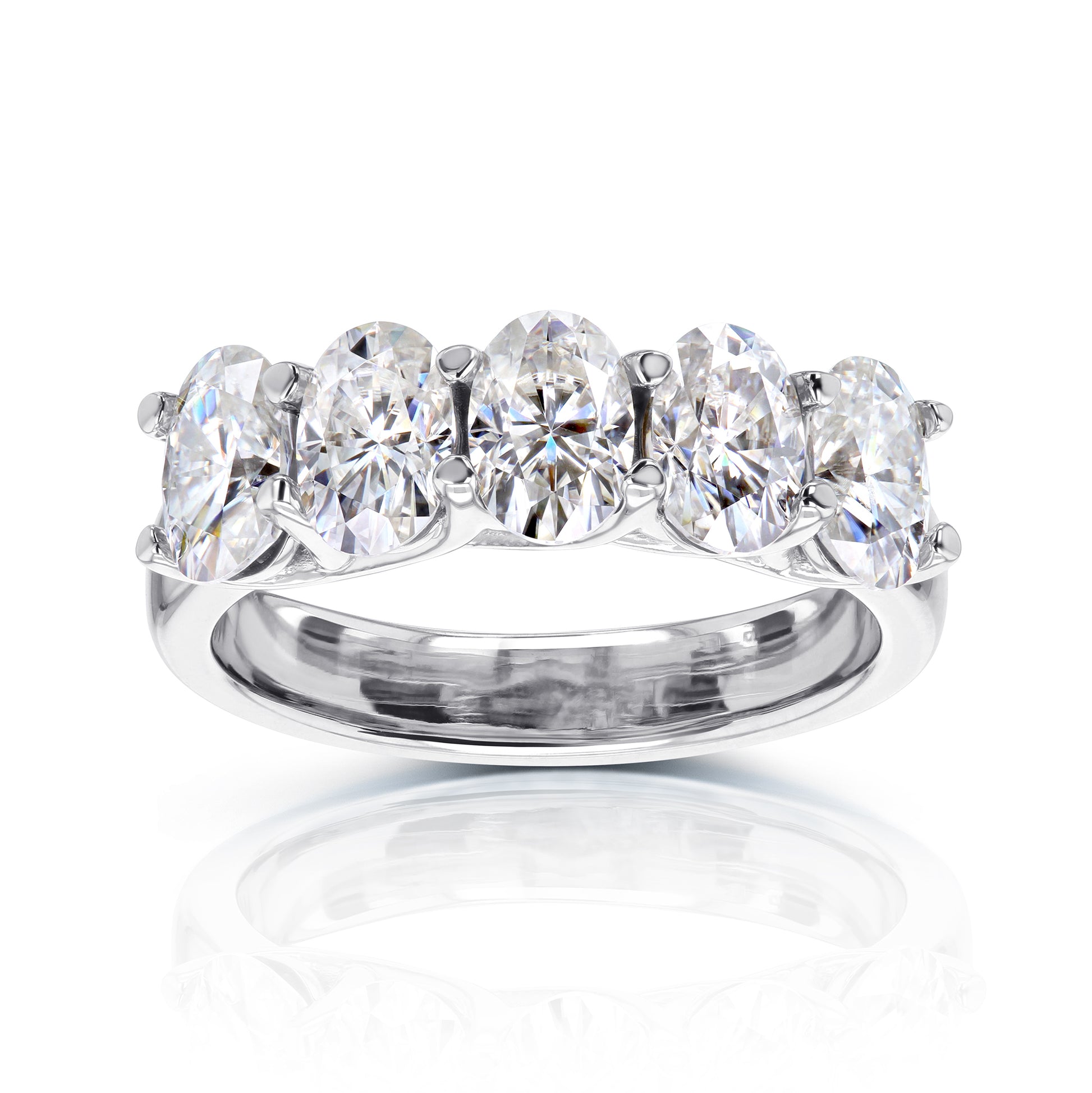 2.5 Carat Moissanite 5-Stone Elena Ring