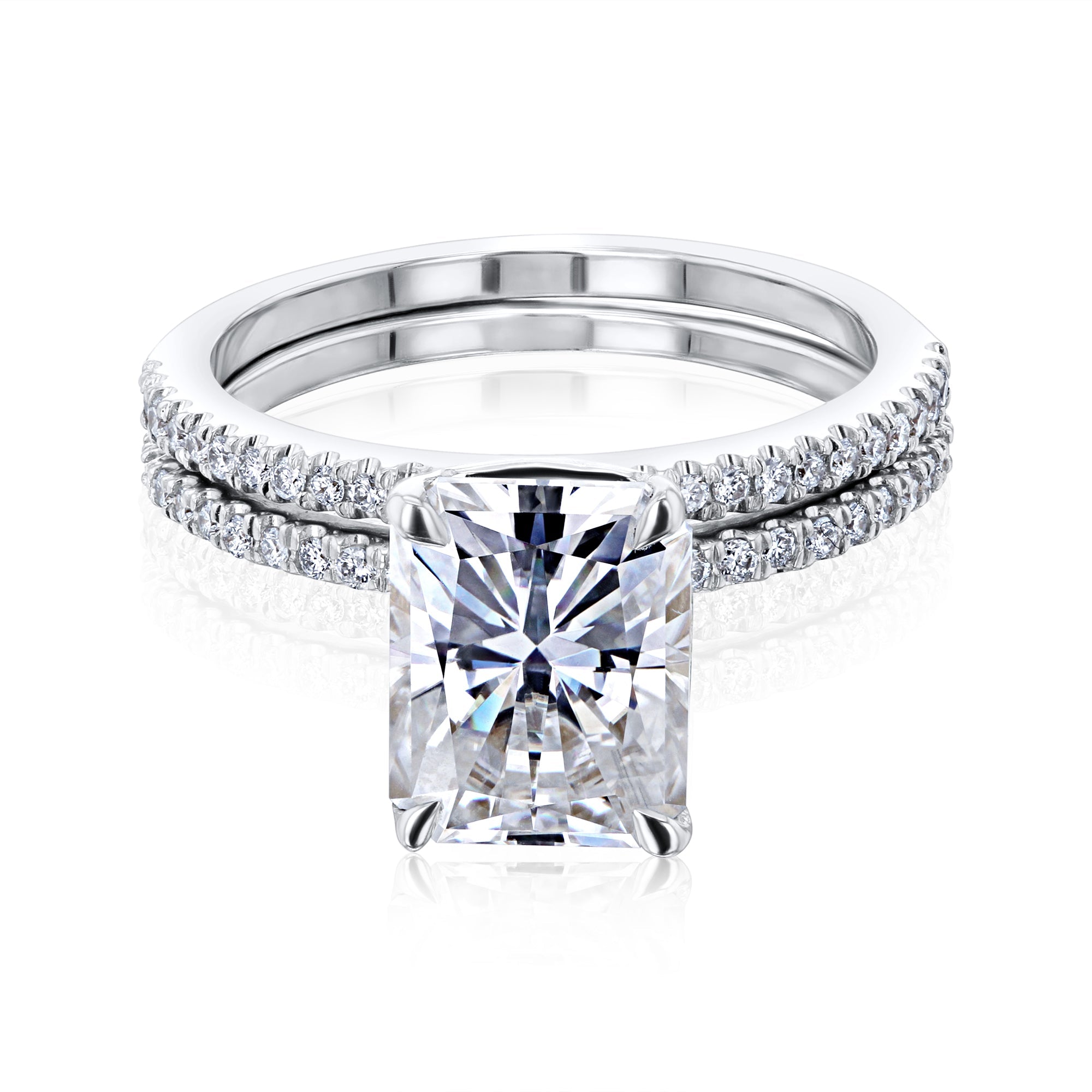 Kobelli Diamond Petite Bridal Set
