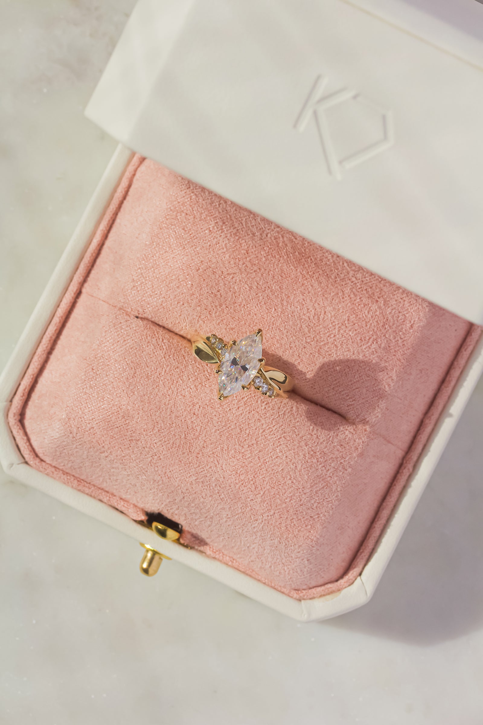 1.9 Carat 6-Prong Tulip Crane Ring