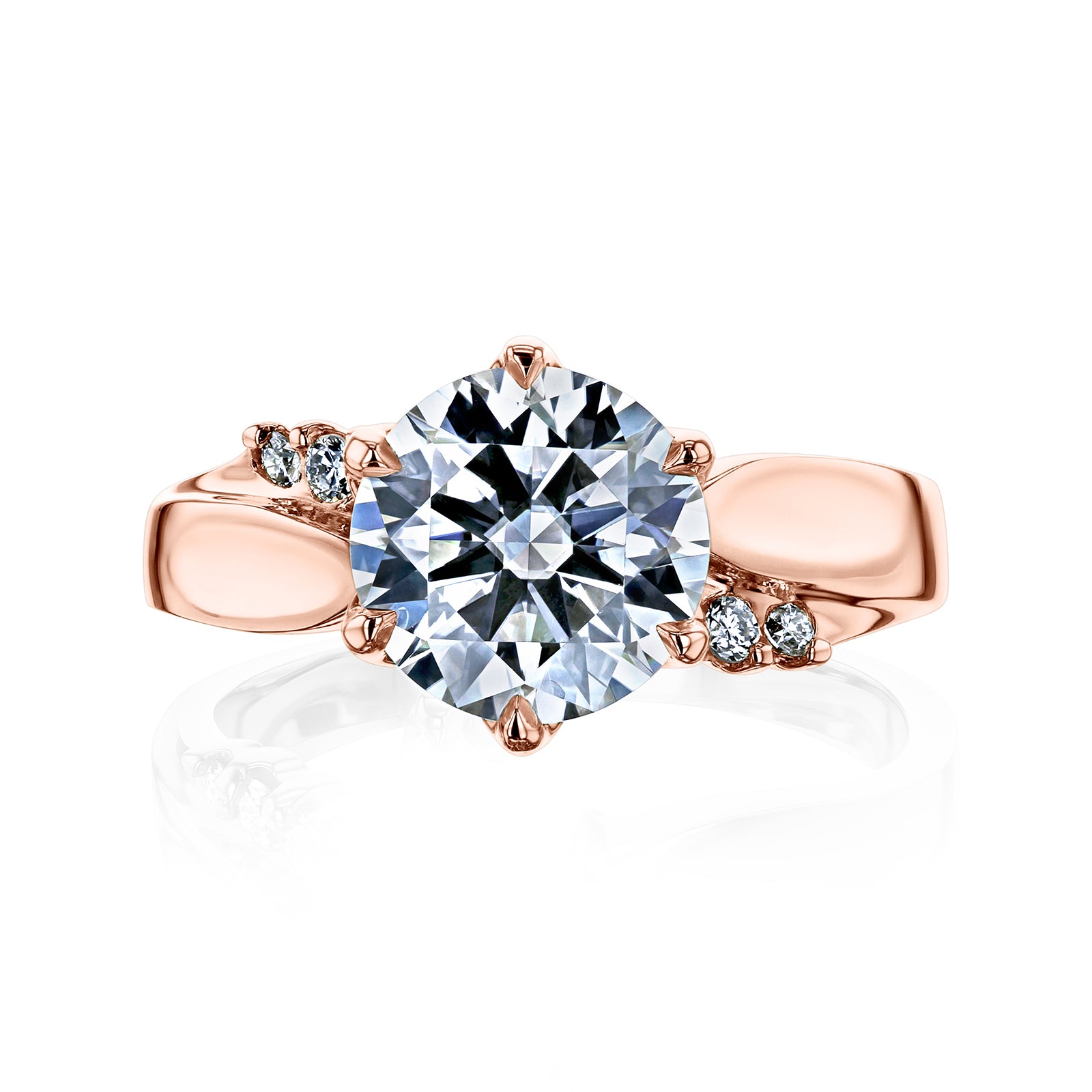2.1 Carat 6-Prong Tulip Lark Ring