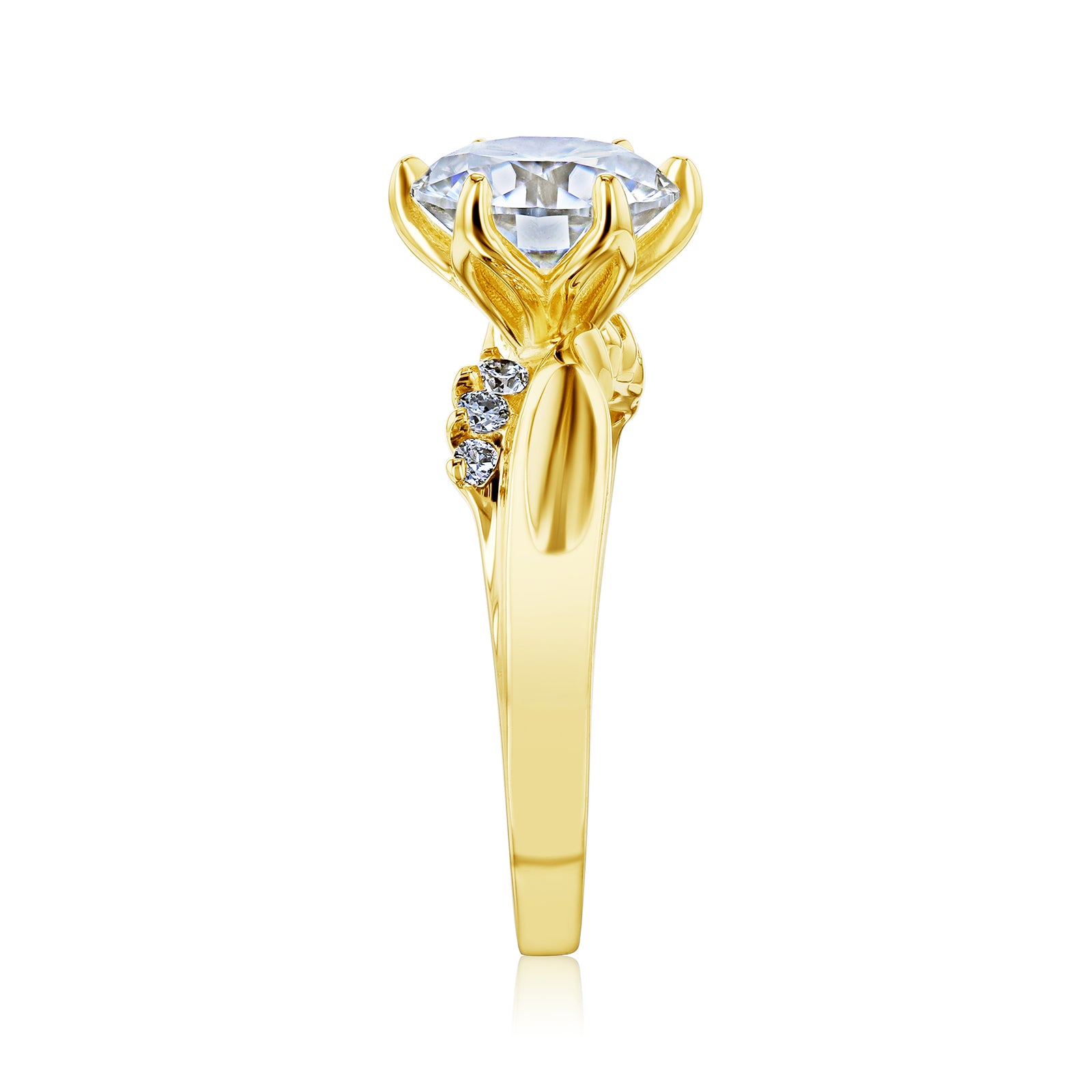 2.1 Carat 6-Prong Tulip Lark Ring