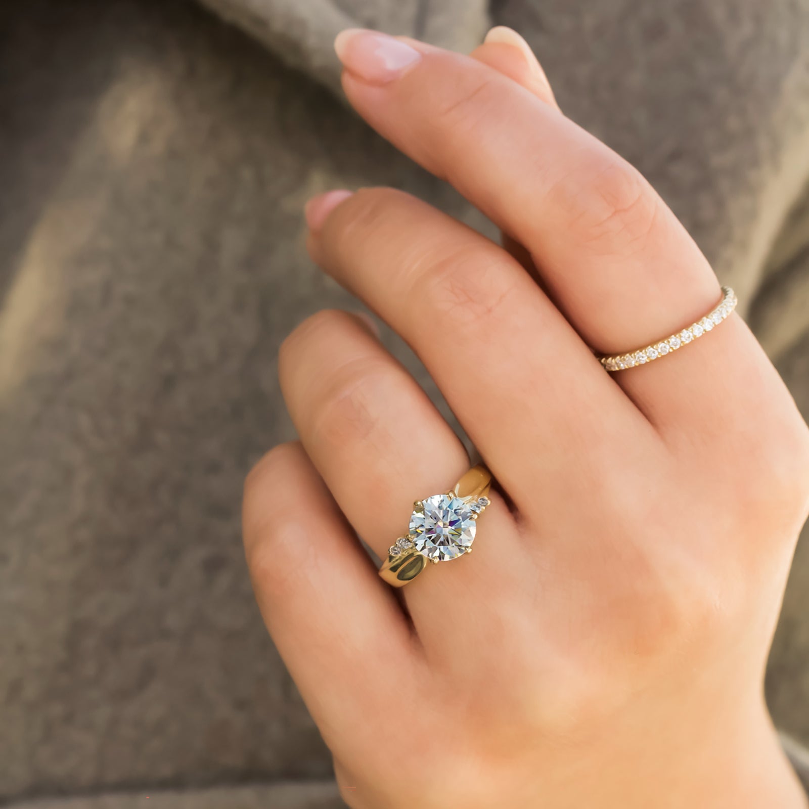 2.1 Carat 6-Prong Tulip Lark Ring
