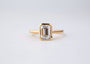 Kobelli 1.75ct Emerald Diamond Bezel Solitaire Engagement Ring
