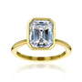 3.5 Carat Lab Grown Diamond Pret Emerald Ring