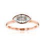 Kobelli 1 Carat Marquise Diamond Bezel Solitaire Ring