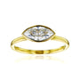 Kobelli 1 Carat Marquise Diamond Bezel Solitaire Ring