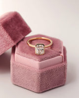 Kobelli 1.5ct Radiant Diamond Bezel Solitaire Engagement Ring