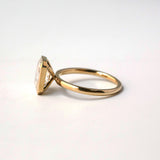 Kobelli 2.5ct Radiant Diamond Bezel Solitaire Engagement Ring