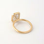 Kobelli 3.75ct Radiant Diamond Bezel Solitaire Engagement Ring