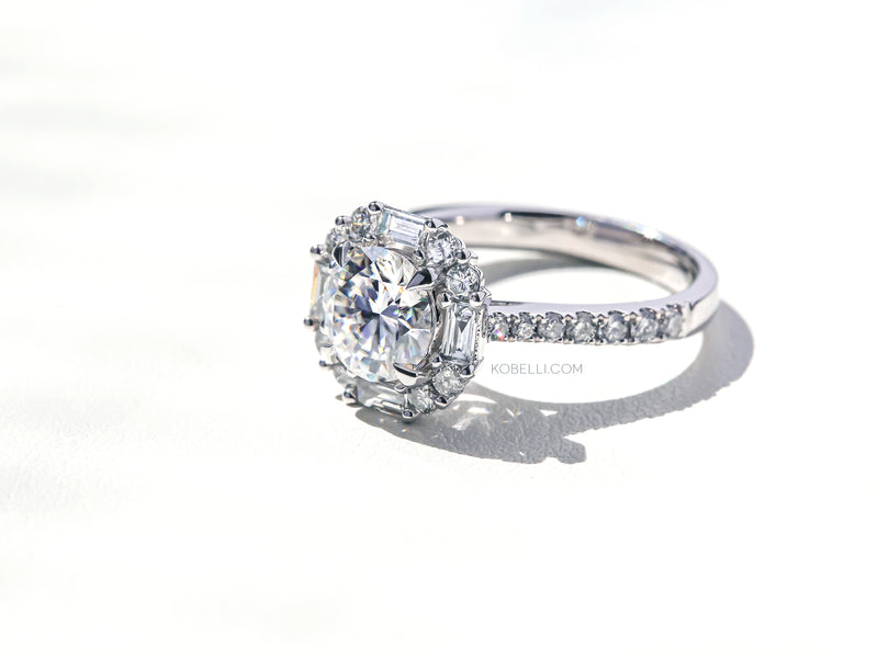 2.3 Carat Moissanite Jemma Ring